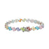 Double Paved Rainbow Bracelet