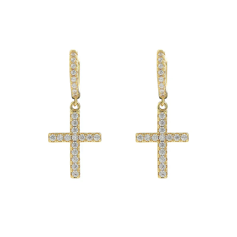 Cross Earrings