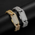 18mm Iced Cuban Link Bracelet