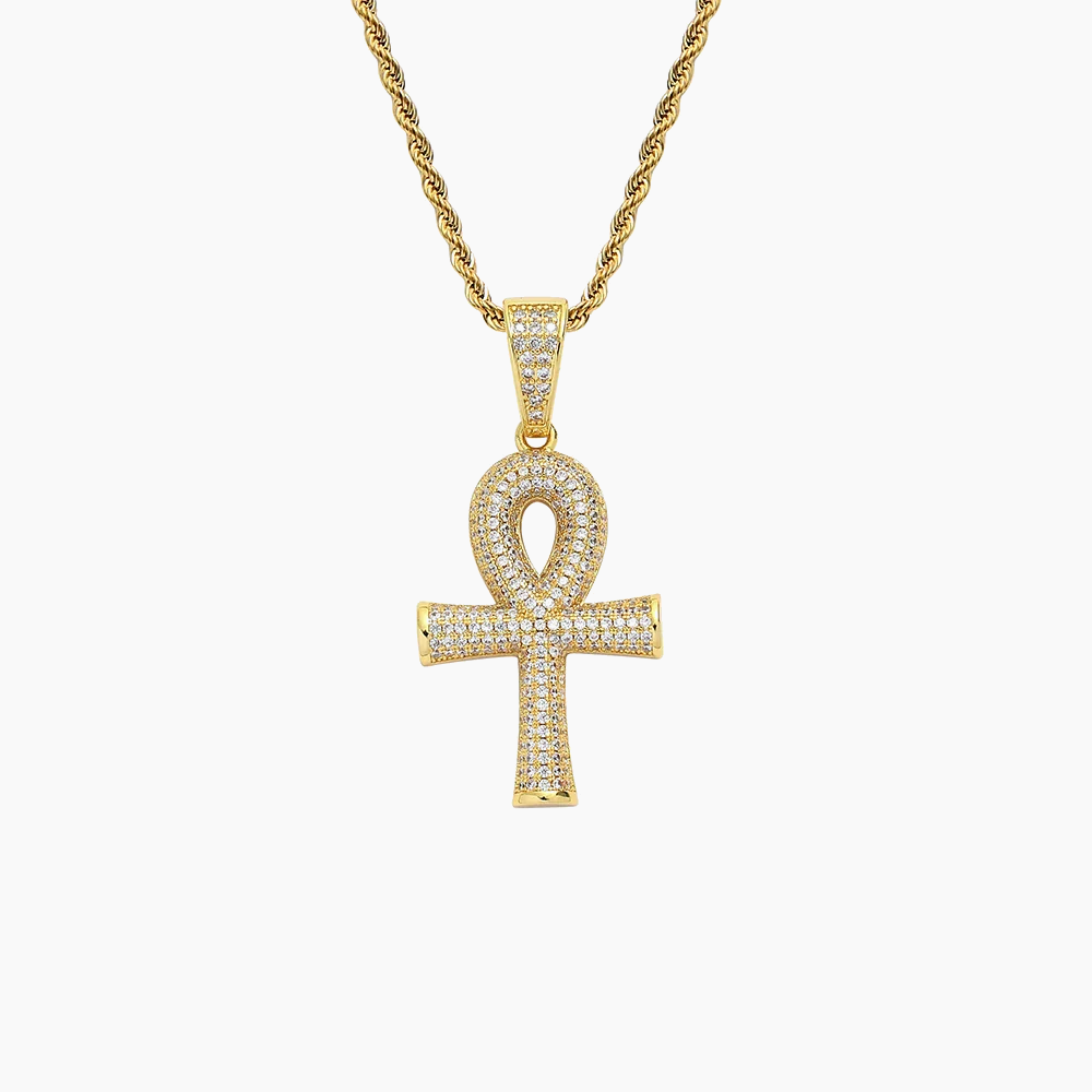 Bubble Ankh Pendant
