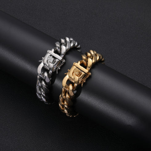 18mm Miami Cuban Link Bracelet