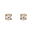 Baguette Cluster Earrings