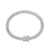 6mm Iced Cuban Link Bracelet