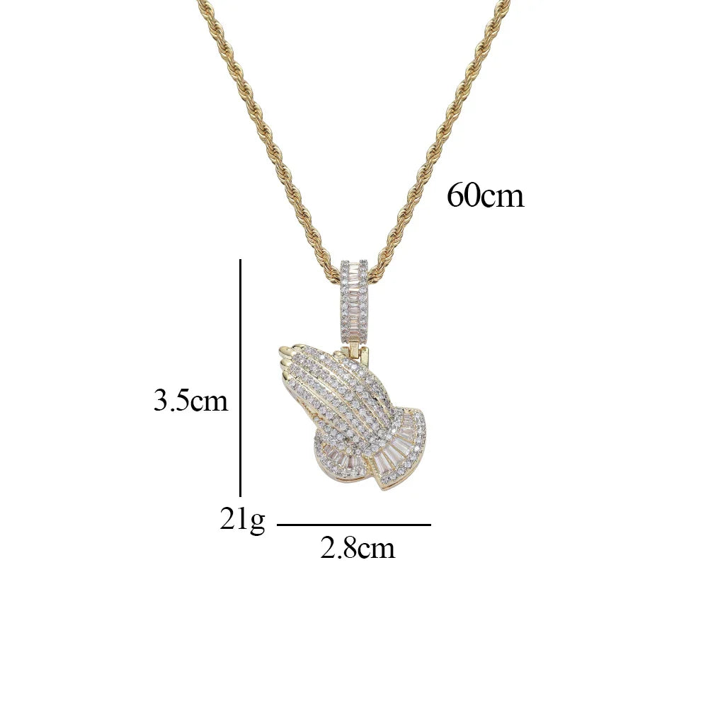 Prayer Hands Pendant