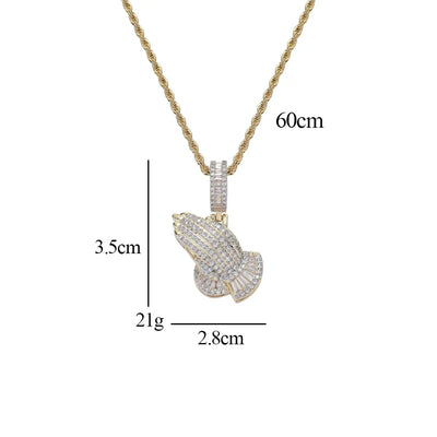 Prayer Hands Pendant