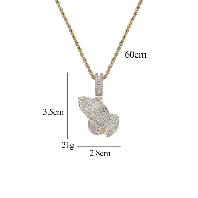 Prayer Hands Pendant