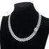 13mm Micro Pave Cuban Link Chain