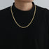 4mm Flat Cuban Link Chain