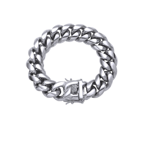 18mm Miami Cuban Link Bracelet