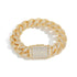 18mm Iced Cuban Link Bracelet