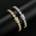 8mm Cluster Tennis Bracelet