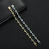 Emerald Baguette Link Bracelet
