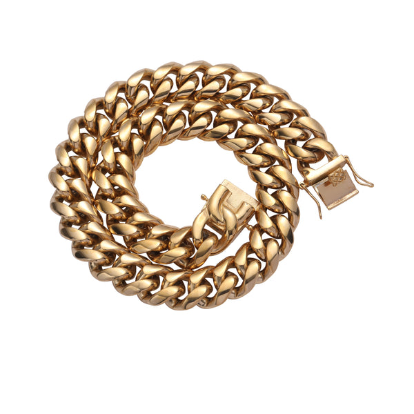 18mm Miami Cuban Link Chain