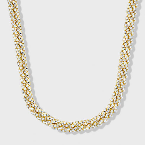 Iced Cuban Chain + Bracelet - 8mm