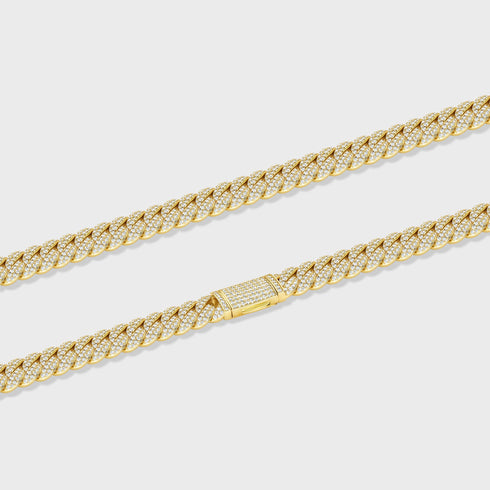 Iced Cuban Chain + Bracelet - 10mm