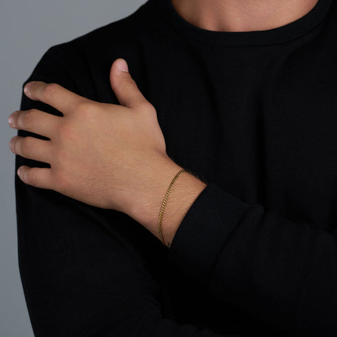 Micro Cuban Bracelet