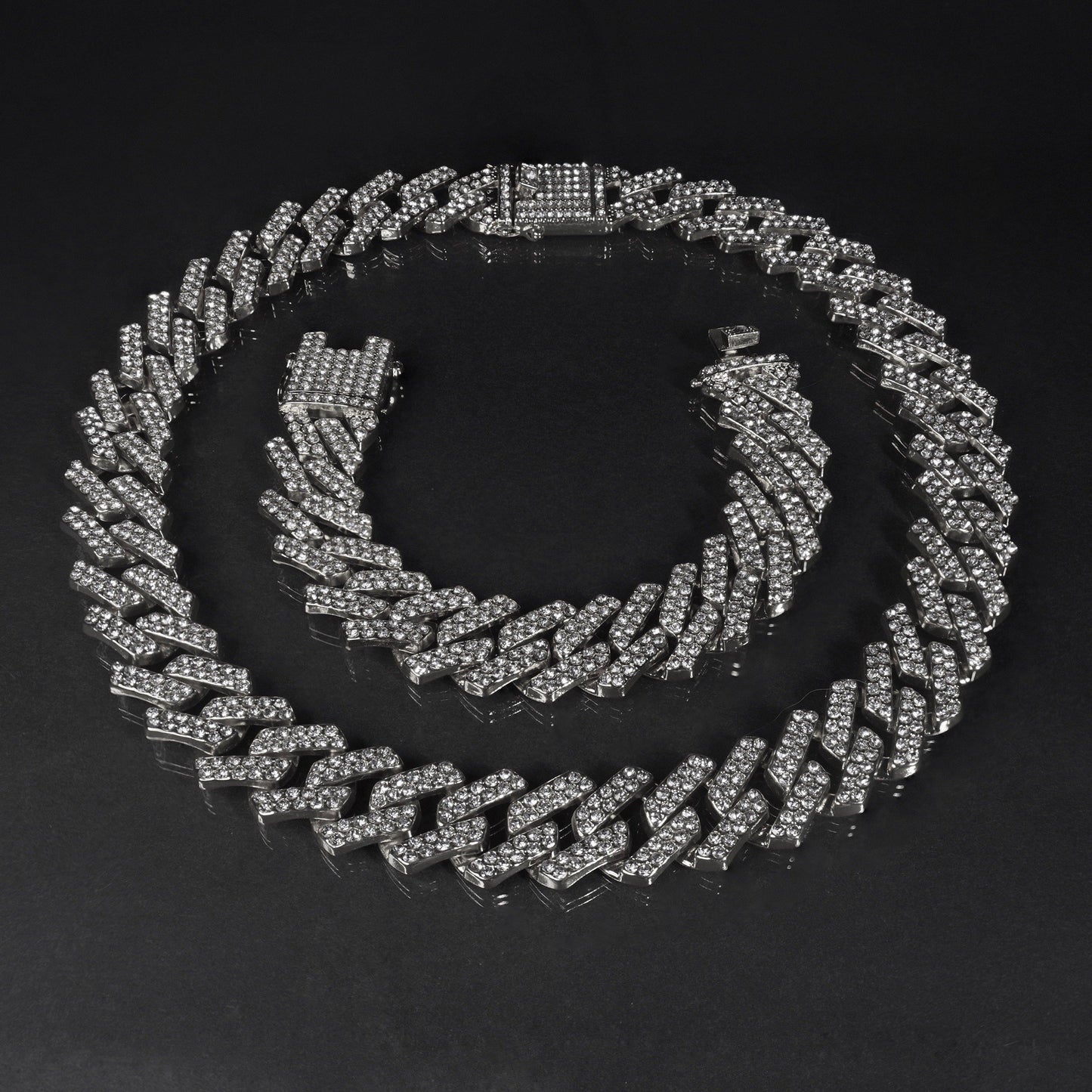 20mm Cuban Link Chain & Bracelet - Young Legendz Shop