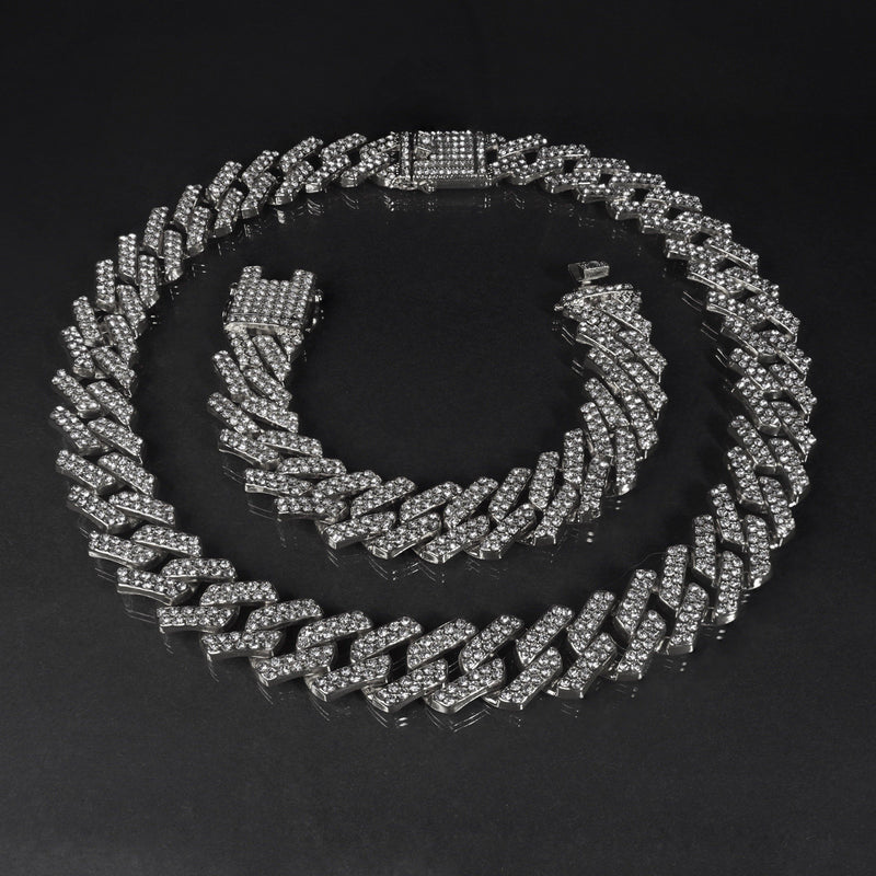 20mm Cuban Link Chain & Bracelet - Young Legendz Shop