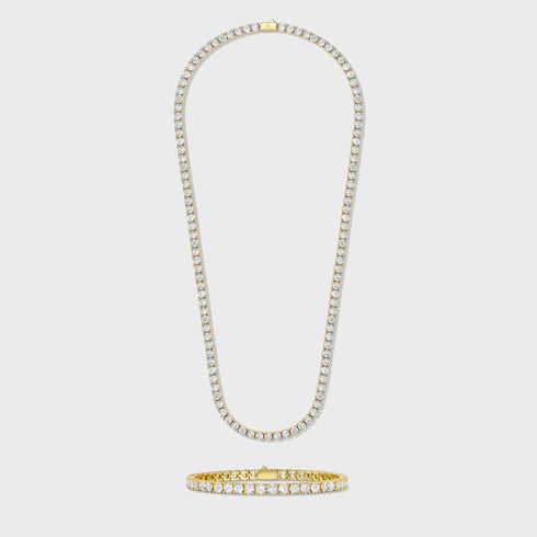Tennis Chain + Bracelet - 5mm