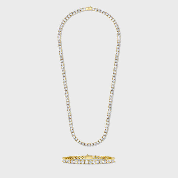 Tennis Chain + Bracelet - 5mm