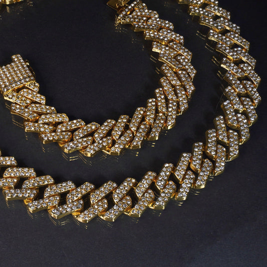 20mm Cuban Link Chain & Bracelet - Young Legendz Shop