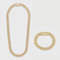 Iced Prong Cuban Chain + Bracelet - 12mm