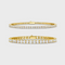 Tennis 5mm + Tennis 3mm Bracelet Stack