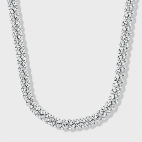 Iced Cuban Chain + Bracelet - 8mm