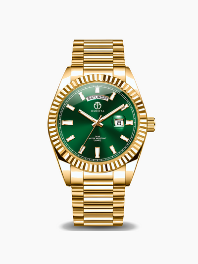 Gold • Forest Green